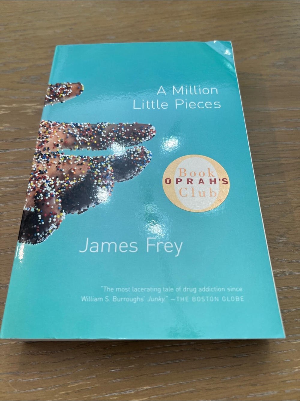 A Million Little Pieces by James Frey - Teal Paperback